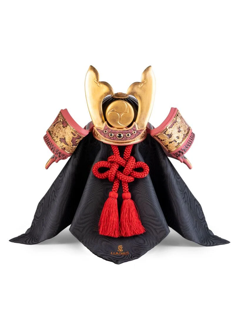Lladro Samurai Helmet (Tiger And Dragon) - Image 4