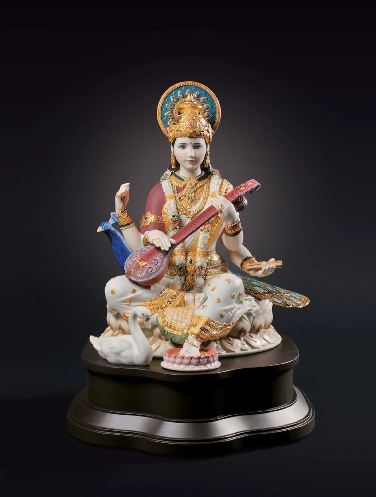 Lladro Saraswati Sculpture - Limited Edition - Image 2