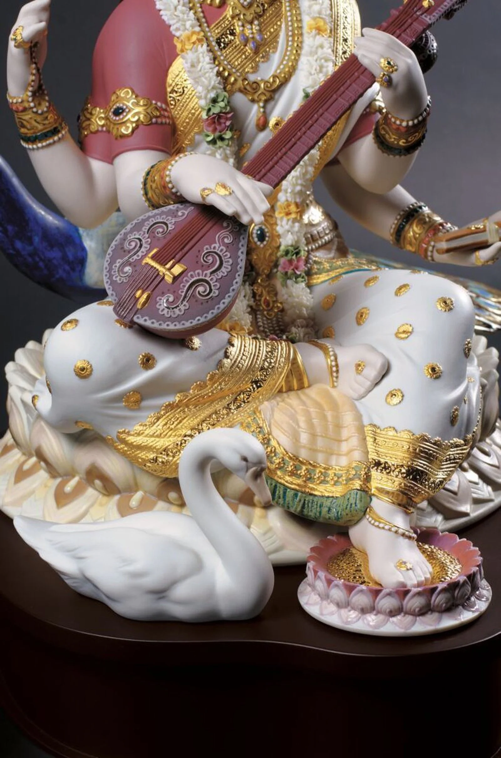 Lladro Saraswati Sculpture - Limited Edition - Image 7