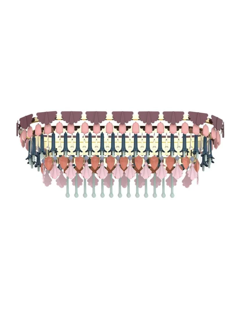 Lladro Seasons Chandelier Oval
