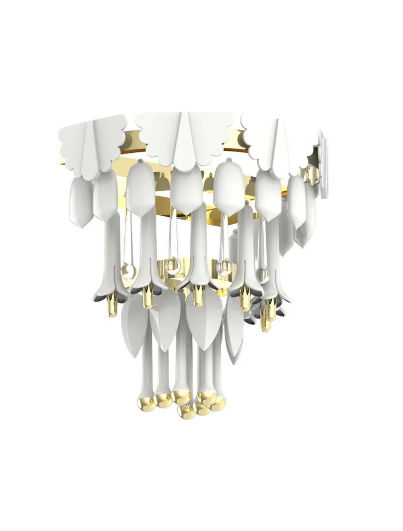 Lladro Seasons Wall Sconce - Image 2