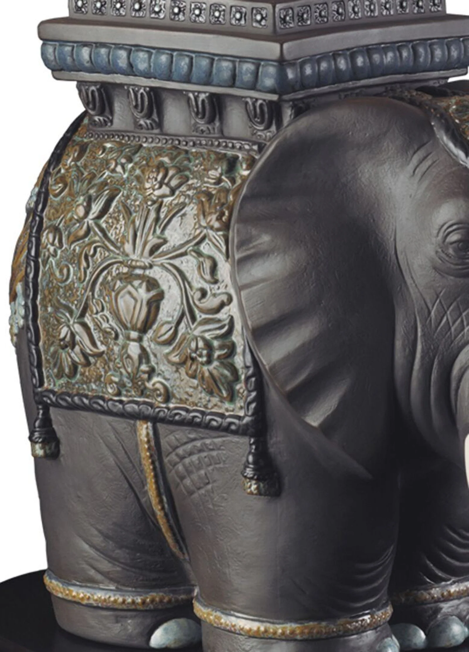 Lladro Siamese Elephant Table Lamp (US) - Image 5