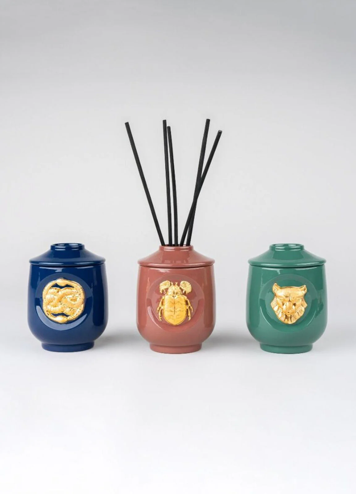 Lladro Snake Perfume Diffuser Luxurious Animals A Secret Orient Scent - Image 3