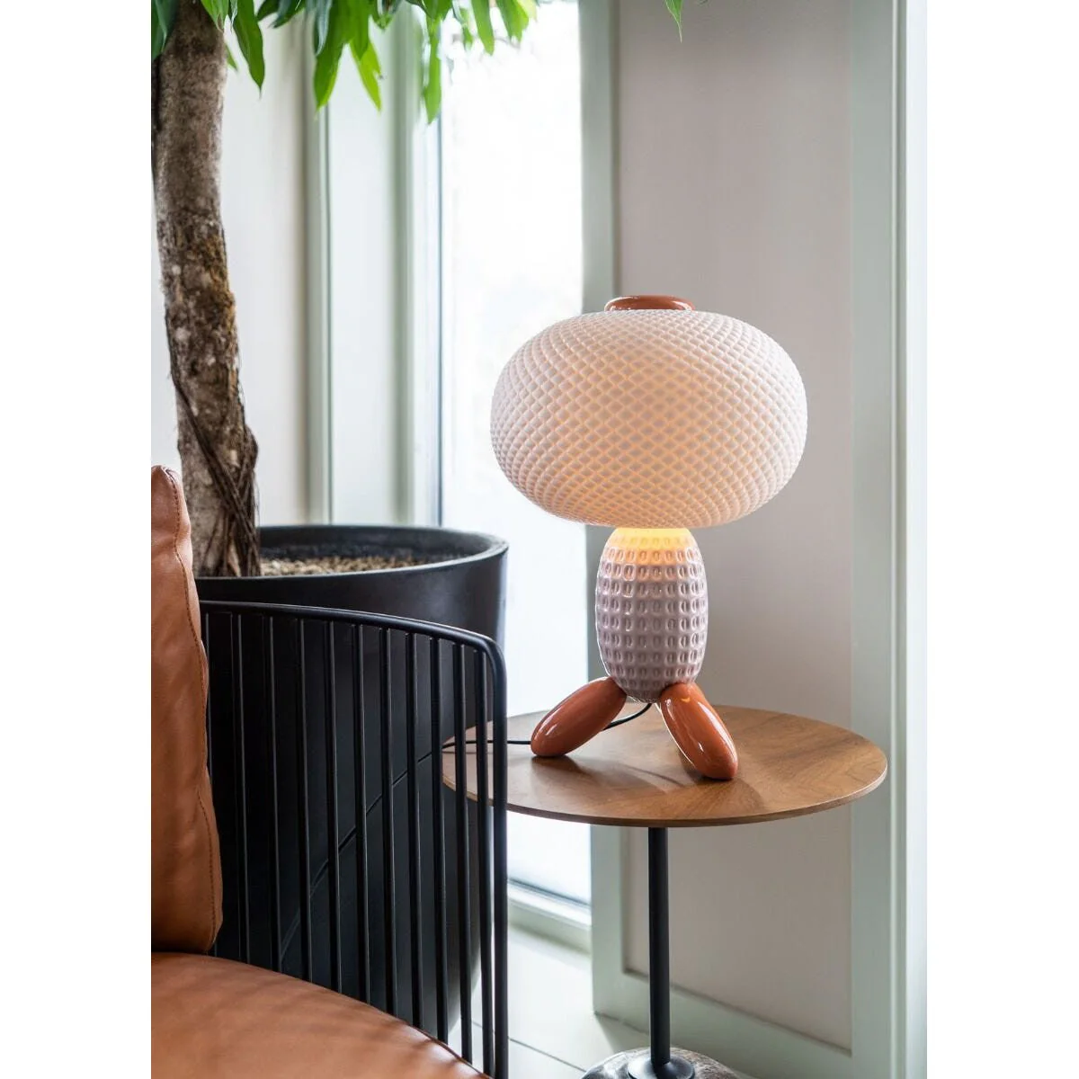 Lladro Soft Blown Table Lamp - Image 2
