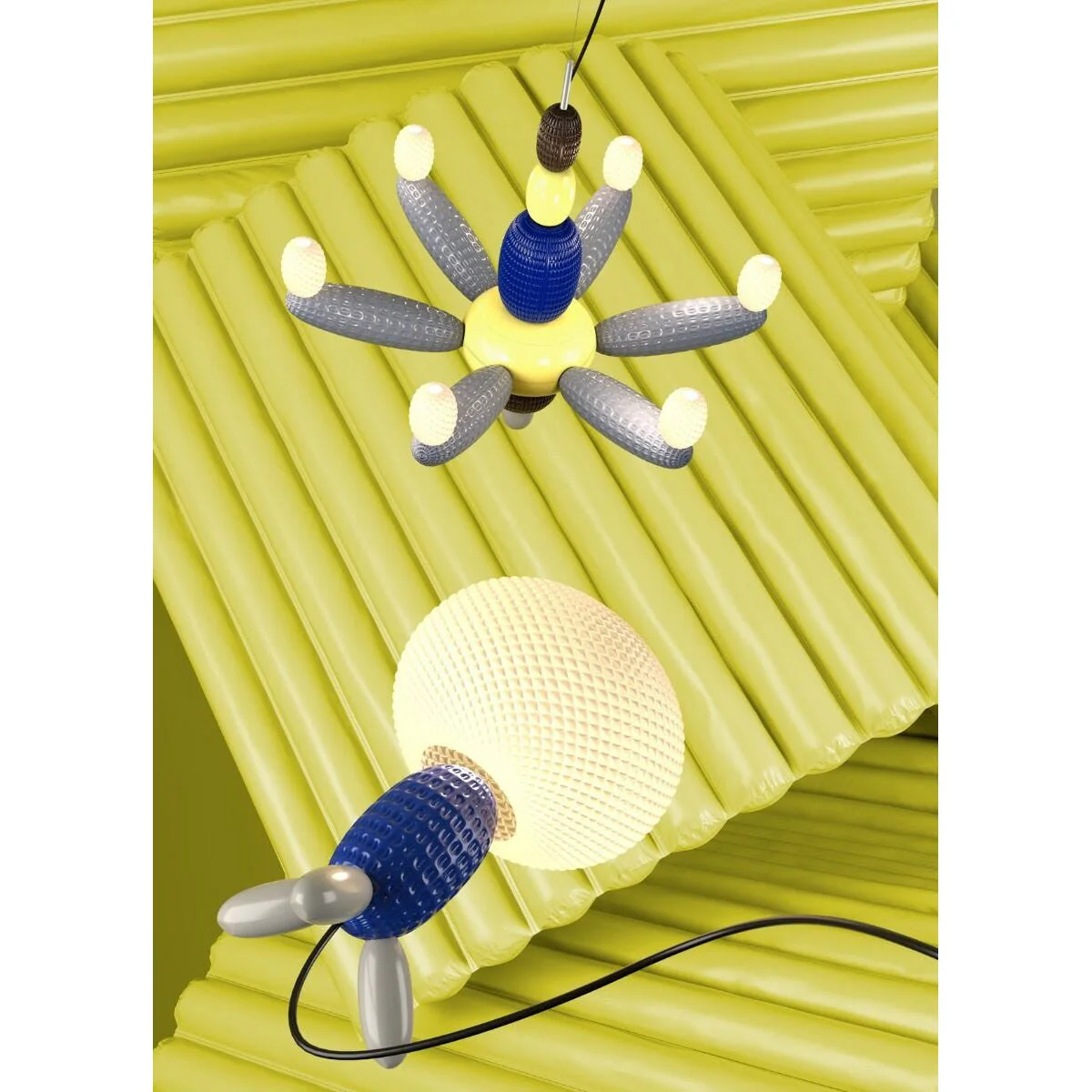 Lladro Soft Blown Table Lamp - Image 8