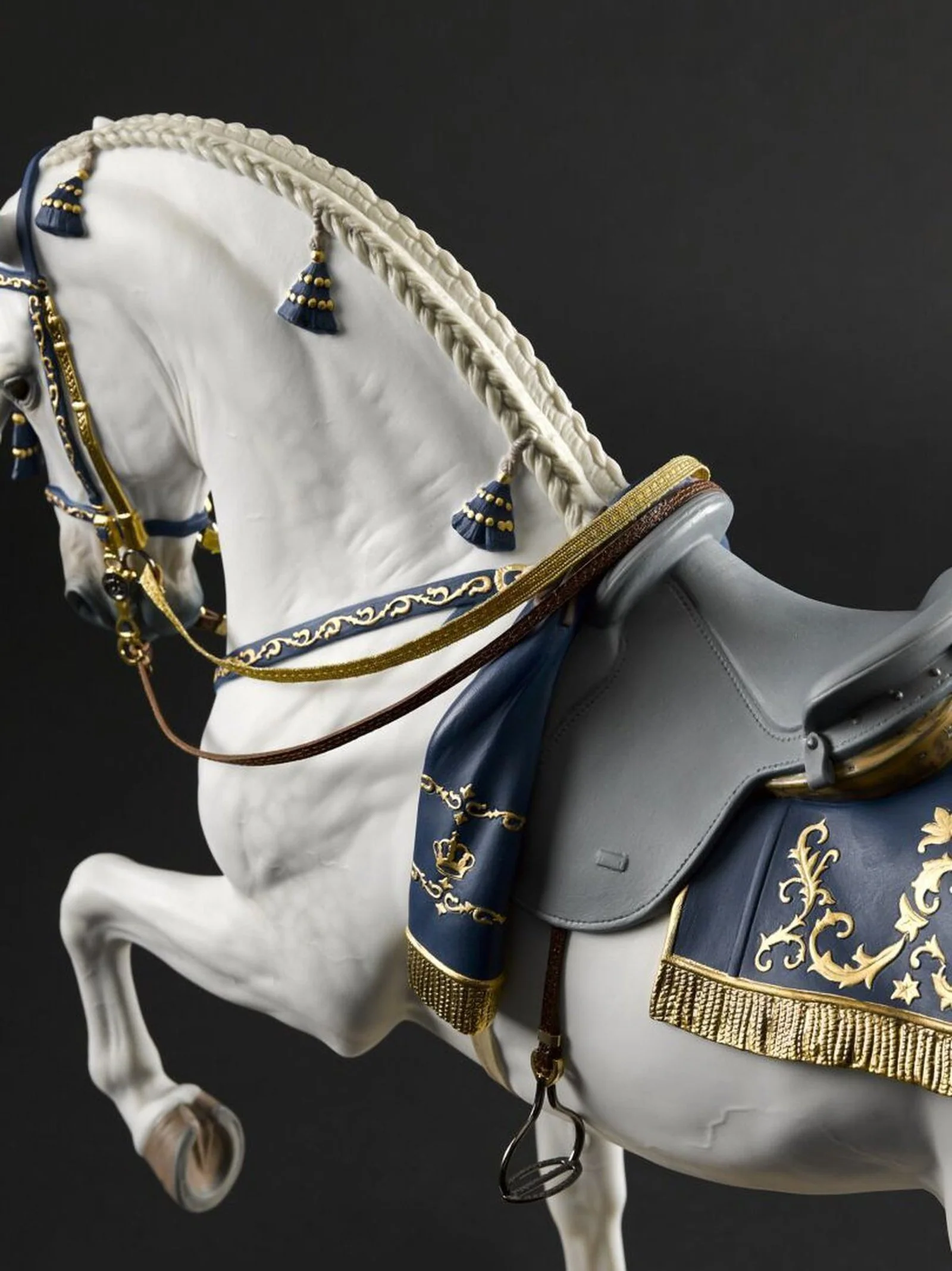 Lladro Spanish Pure Breed Sculpture Horse - Limited Edition - Image 3
