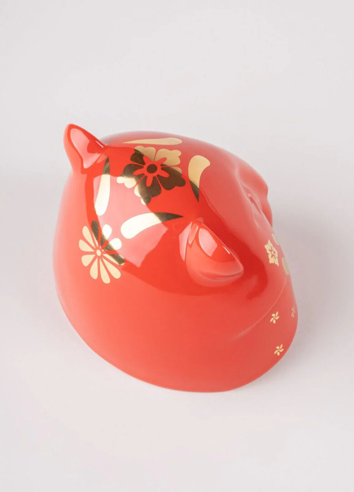 Lladro The Tiger Red-Gold - Image 3