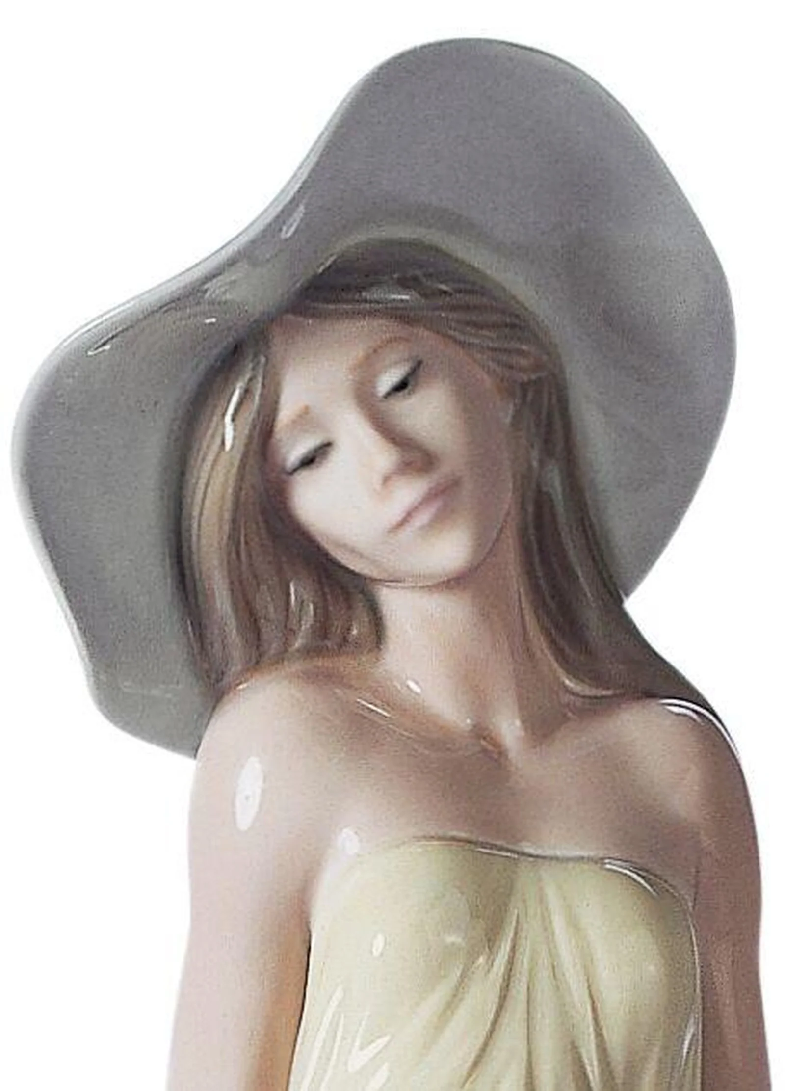 Lladro Time for Reflection Woman Figurine - Image 3