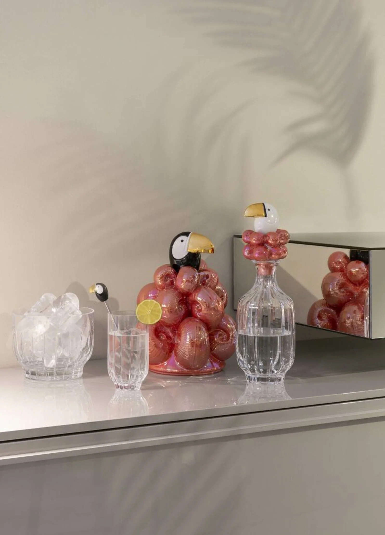 Lladro Toucan Ice Bucket Golden Luster - Image 3