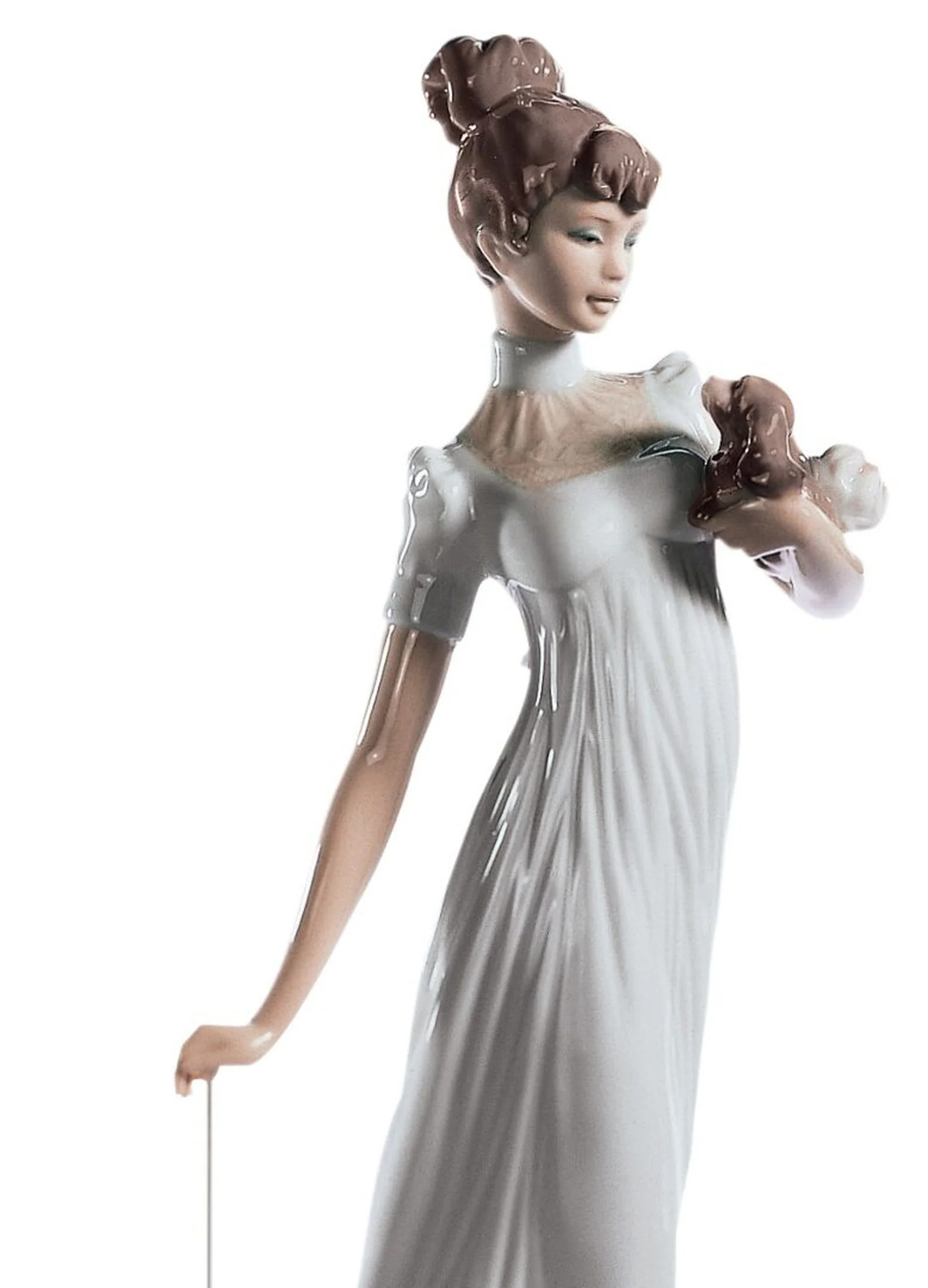 Lladro Traveling Companions Woman Figurine - Image 3