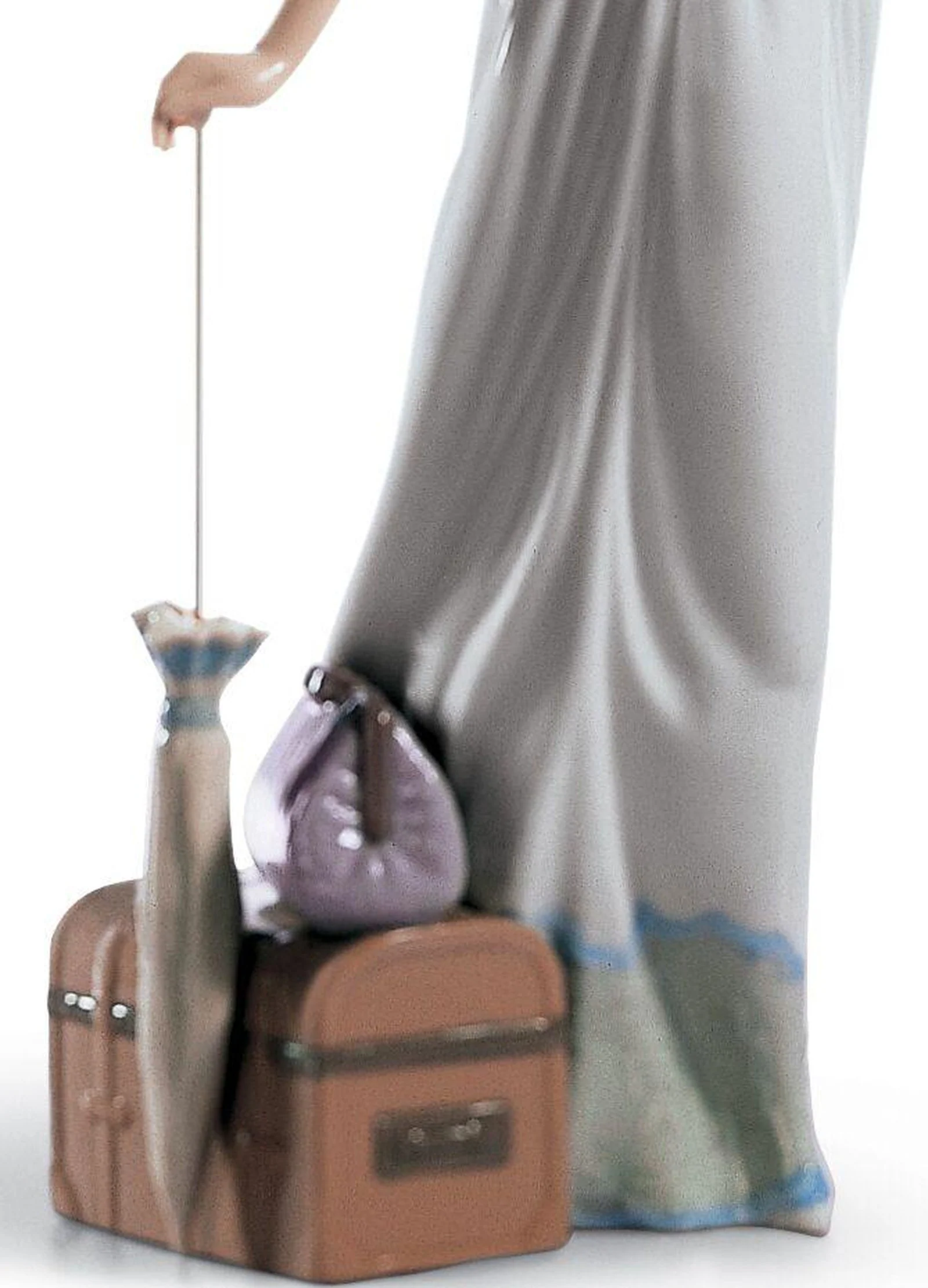 Lladro Traveling Companions Woman Figurine - Image 4