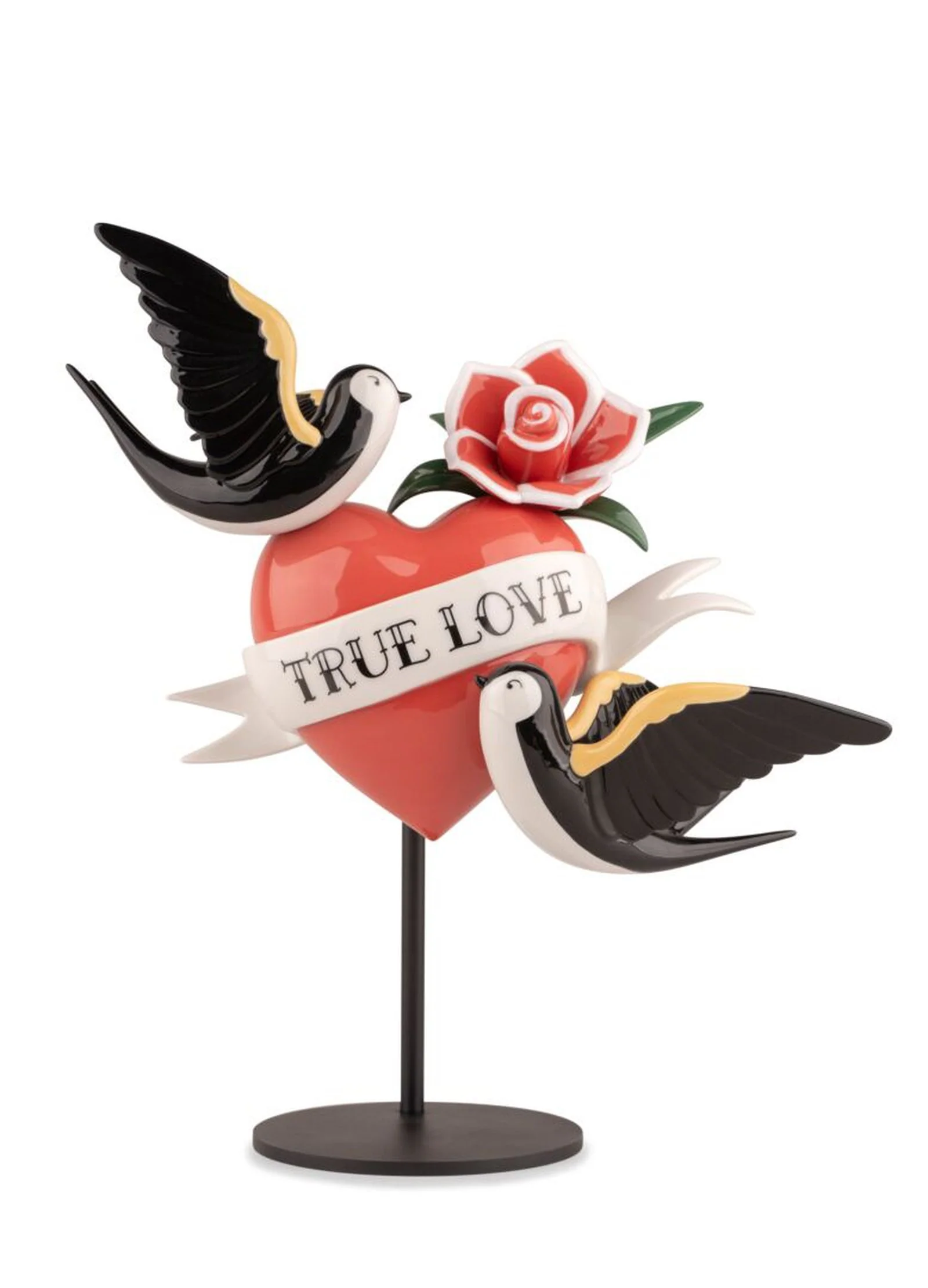Lladro True love Heart Figurine - Image 4