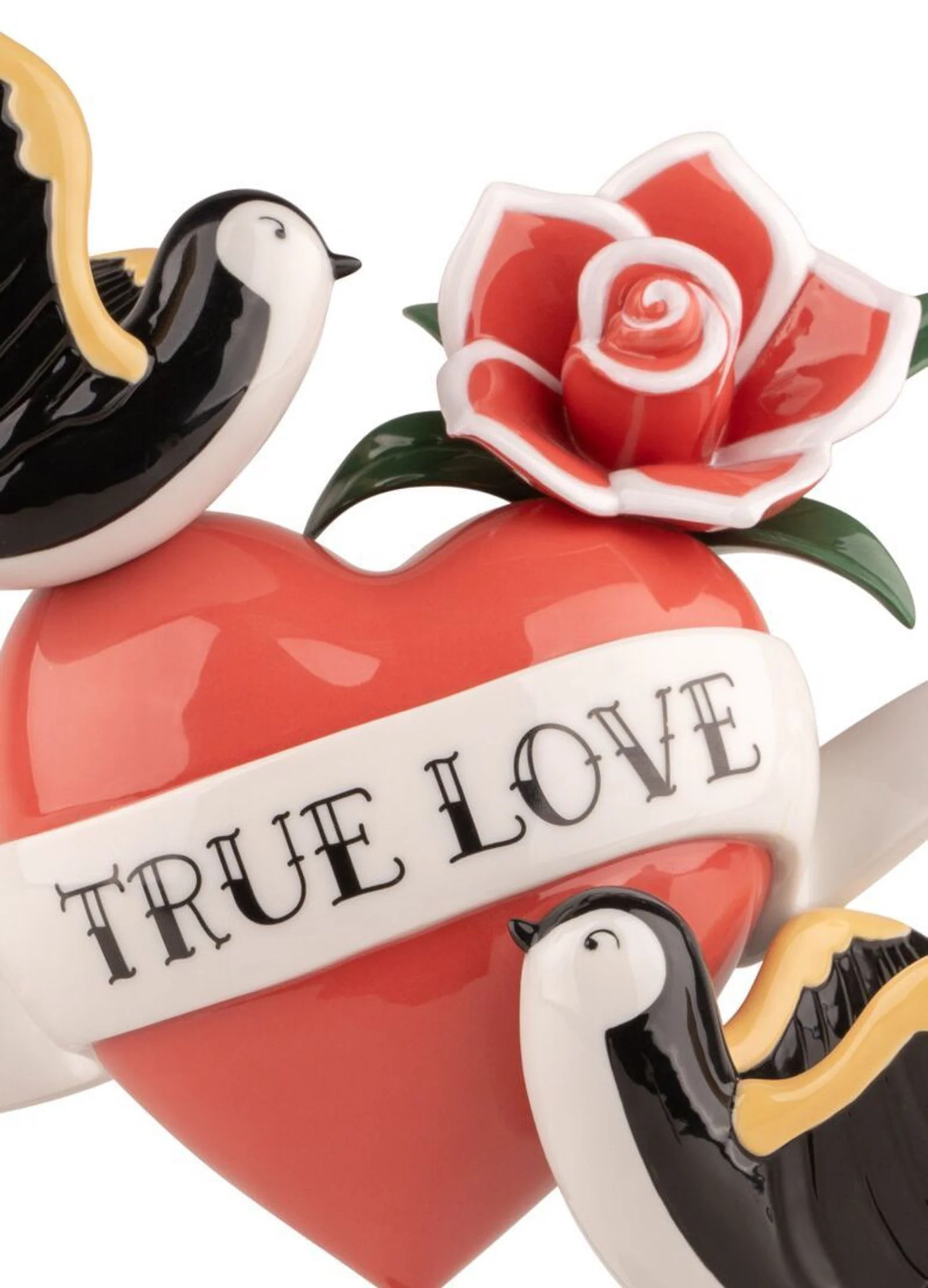 Lladro True love Heart Figurine - Image 5
