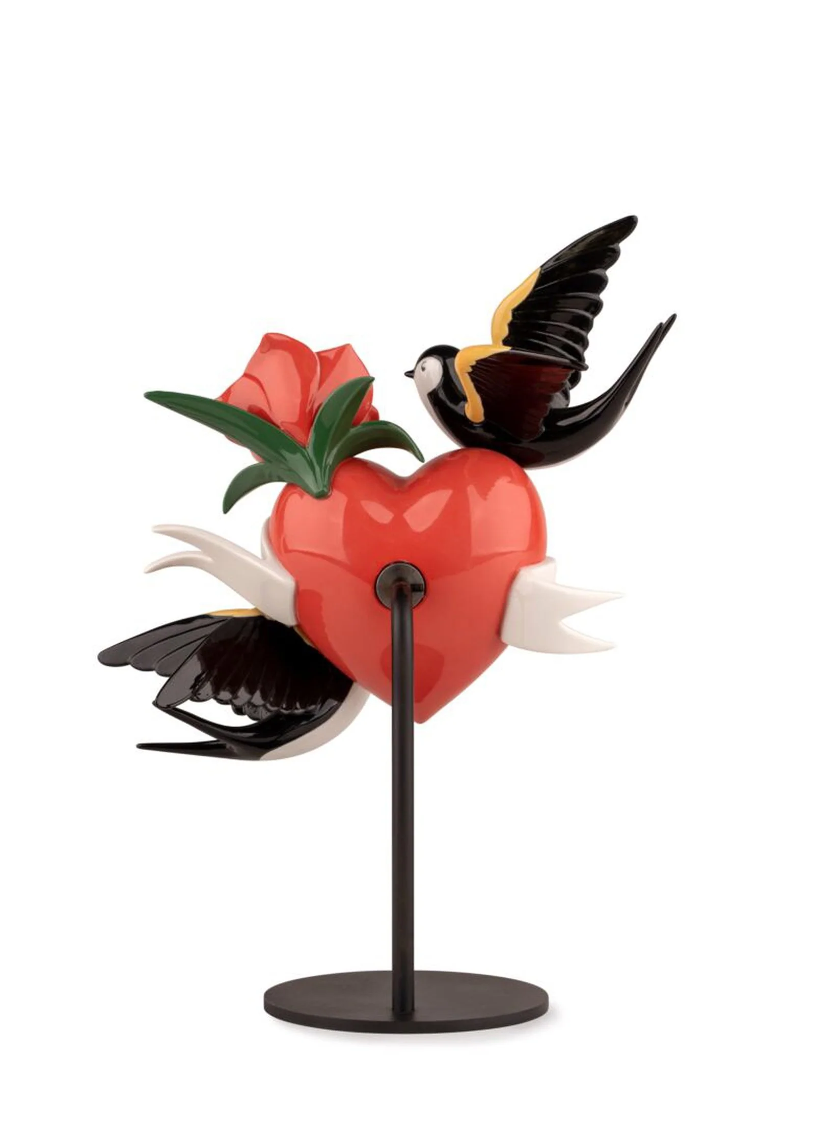Lladro True love Heart Figurine - Image 6