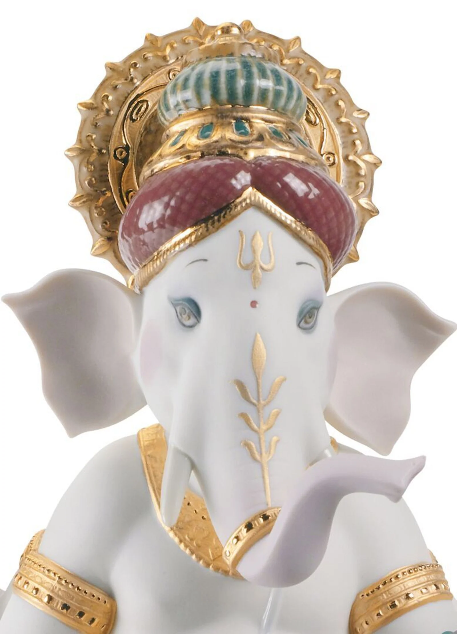 Lladro Veena Ganesha Figurine - Image 12