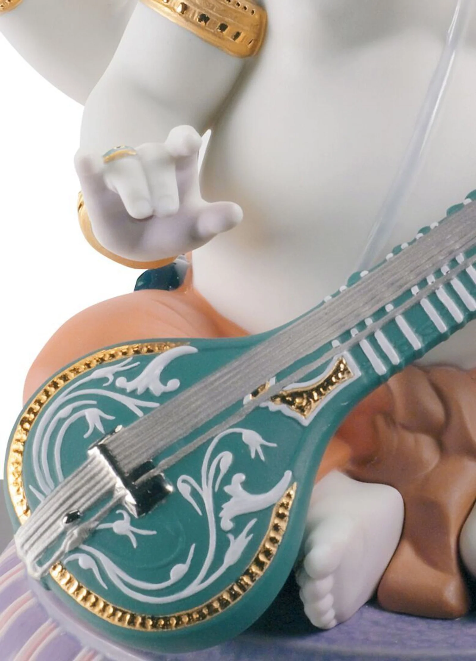 Lladro Veena Ganesha Figurine - Image 14