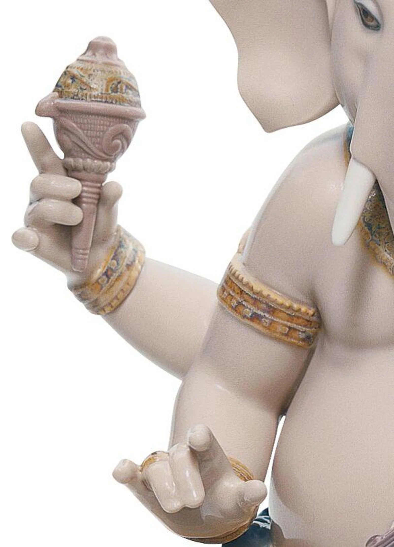 Lladro Veena Ganesha Figurine - Image 3