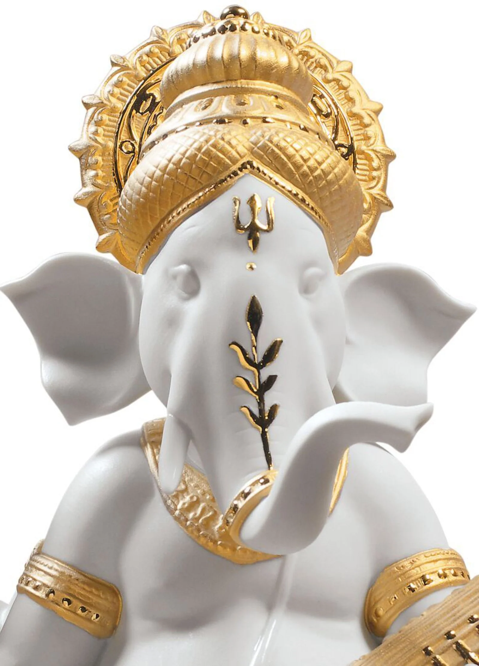 Lladro Veena Ganesha Figurine - Image 7