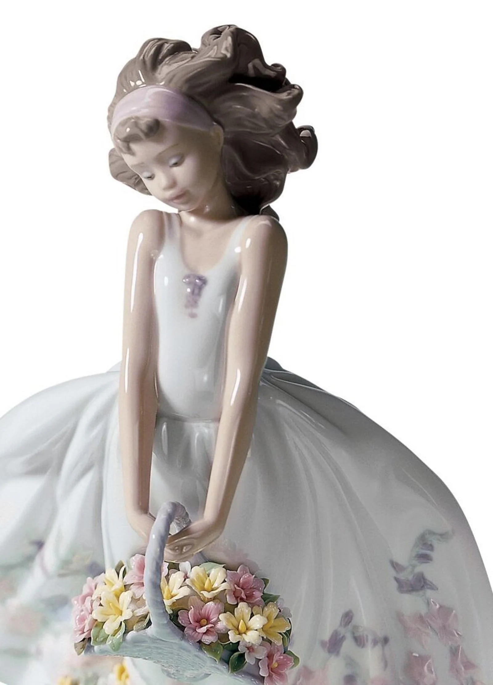 Lladro Wild Flowers Girl Figurine - Image 3