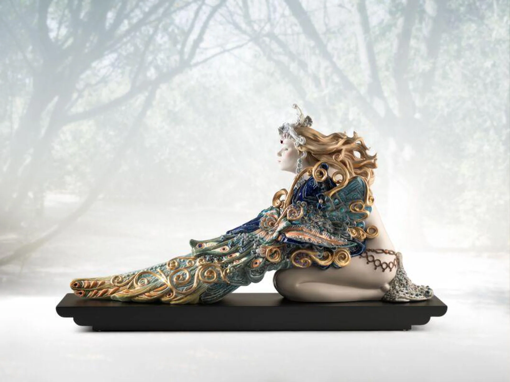 Lladro Winged Beauty Woman Sculpture - Limited Edition - Image 3