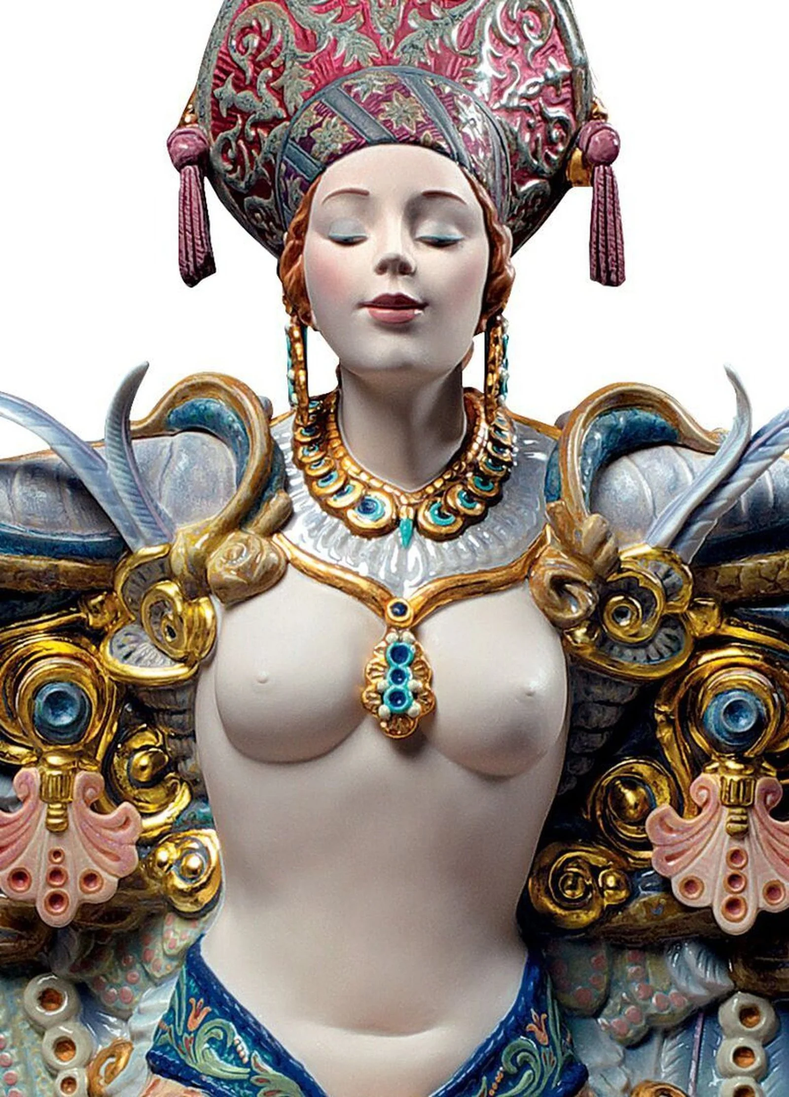 Lladro Winged Fantasy Woman Sculpture - Limited Edition - Image 2