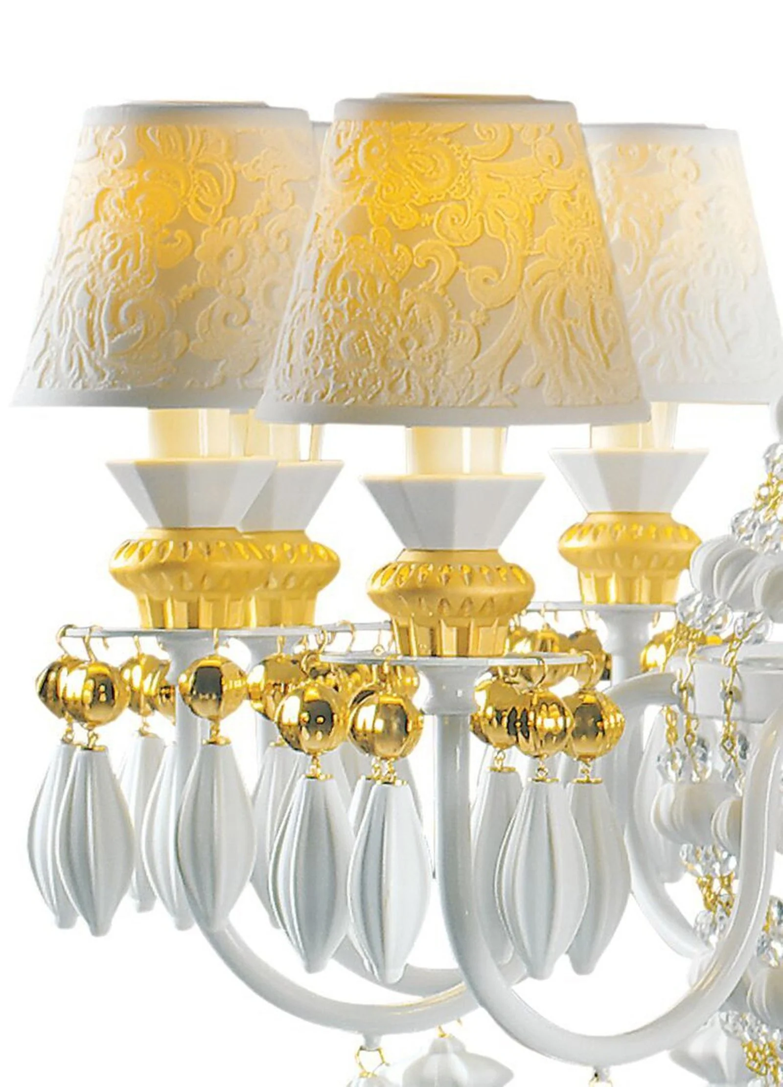 Lladro Winter Palace 12 Lights Chandelier (US) - Image 2