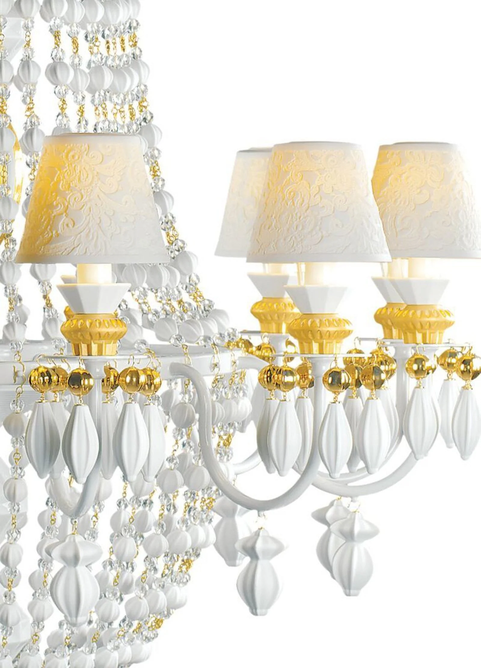 Lladro Winter Palace 12 Lights Chandelier (US) - Image 5