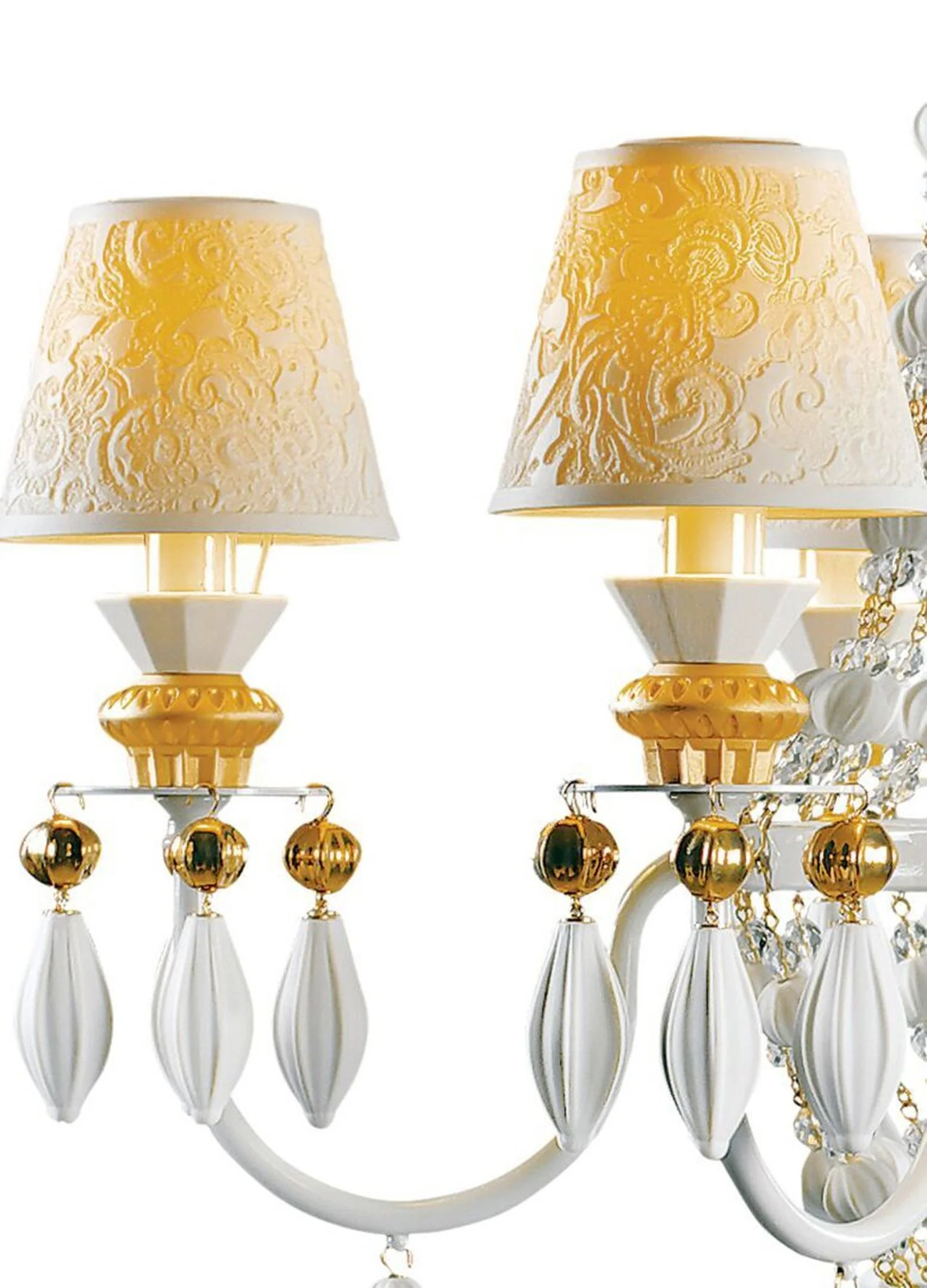 Lladro Winter Palace 6 Lights Chandelier (US) - Image 4