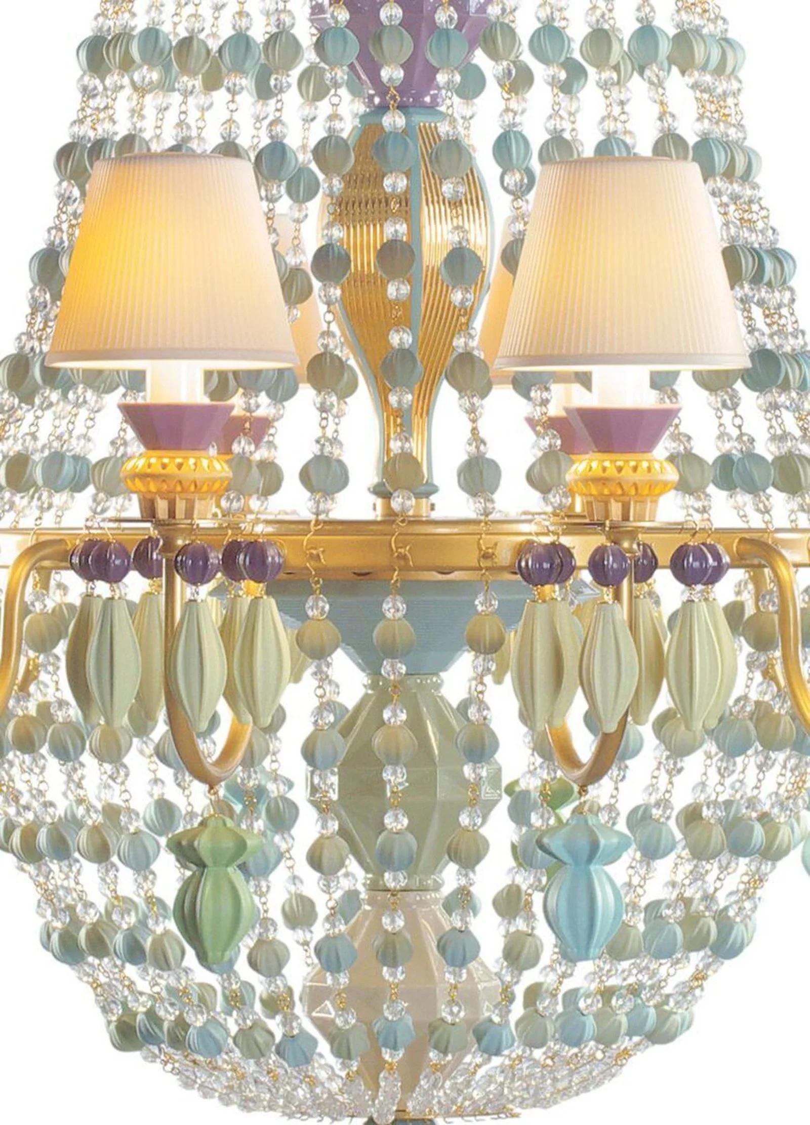 Lladro Winter Palace Côte D'Azur 12 Lights Chandelier (US) - Image 4