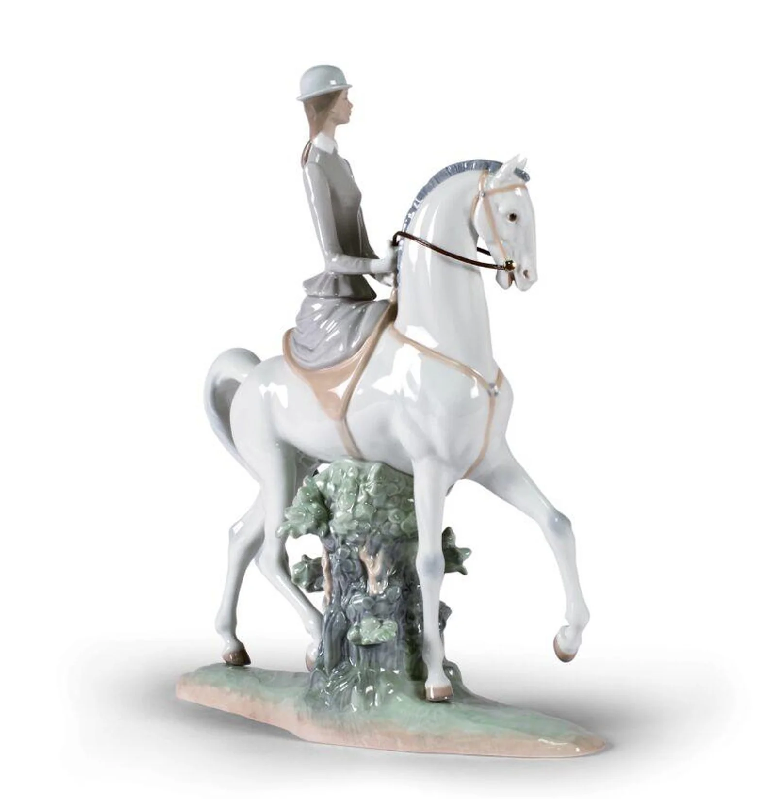 Lladro Woman on Horse Figurine - Image 3