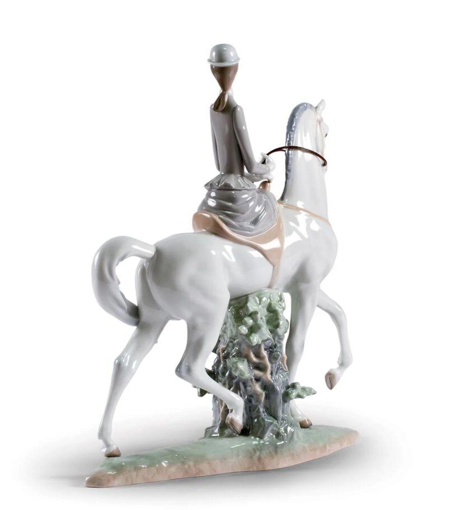 Lladro Woman on Horse Figurine - Image 4