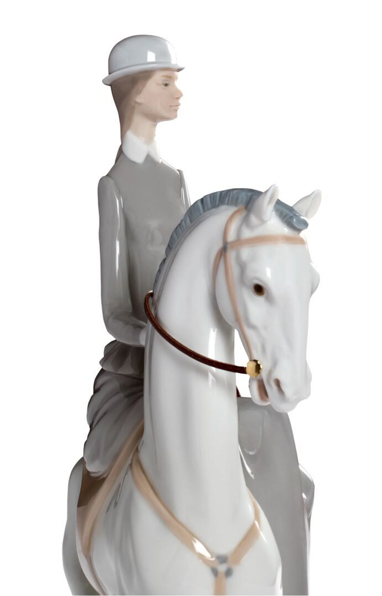Lladro Woman on Horse Figurine - Image 8