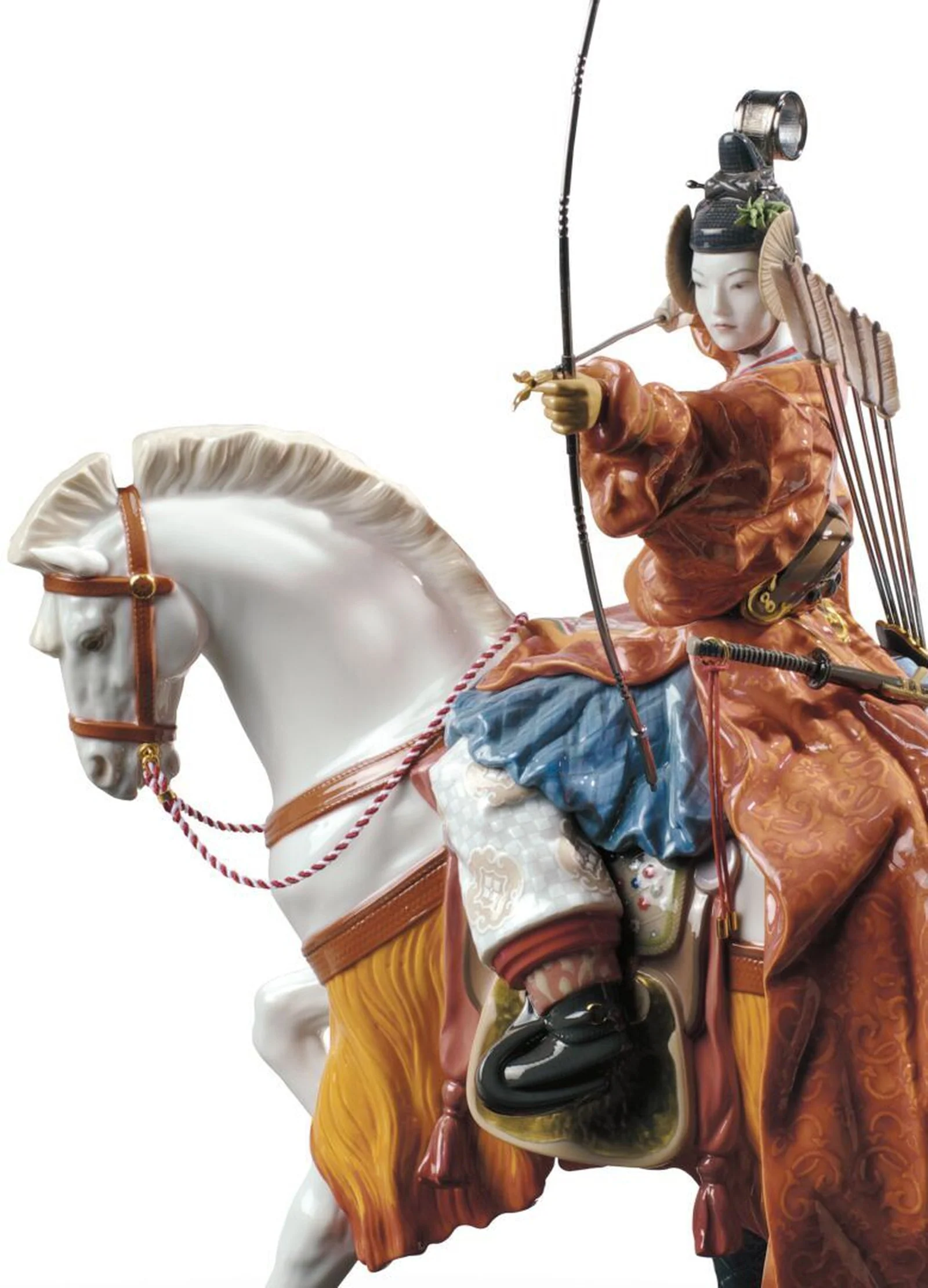 Lladro Yabusame Archer Sculpture Limited Edition - Image 2