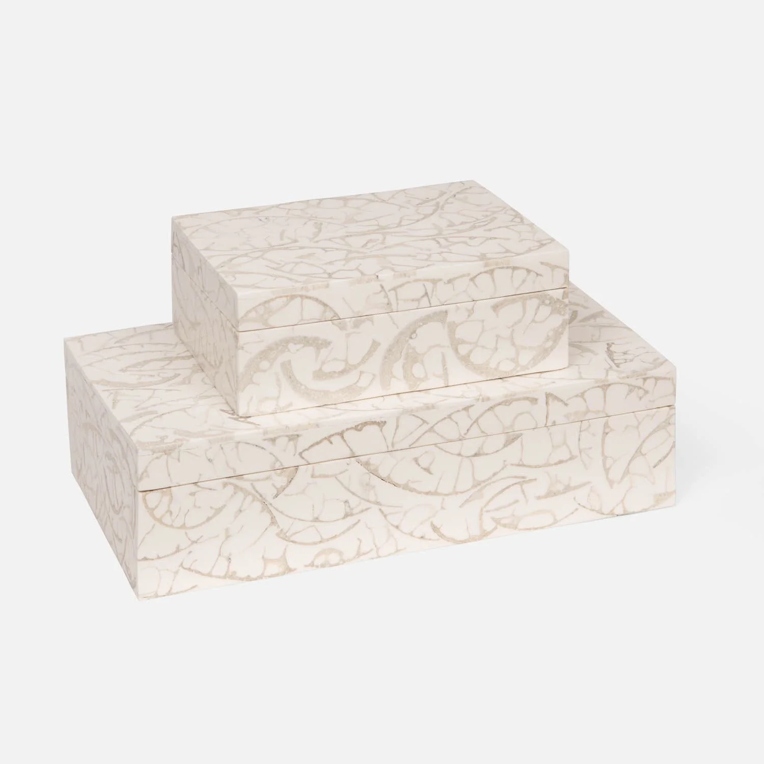 Luca Resin Box - Set of 2 - Image 2