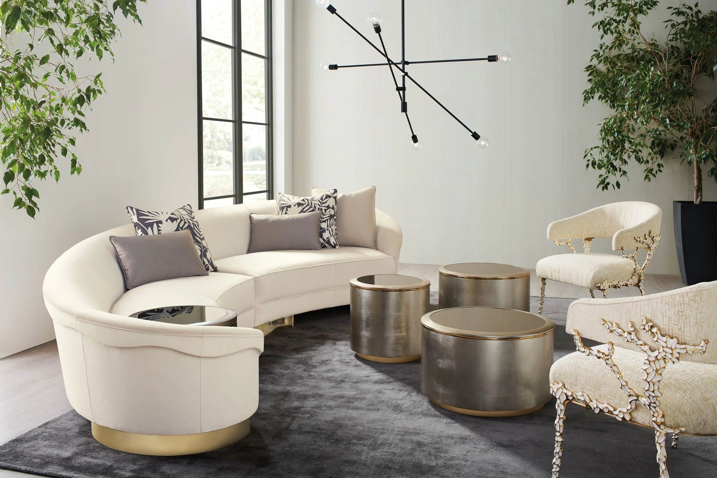 Caracole Mac Showroom Circle In Time Cocktail Table - Image 5