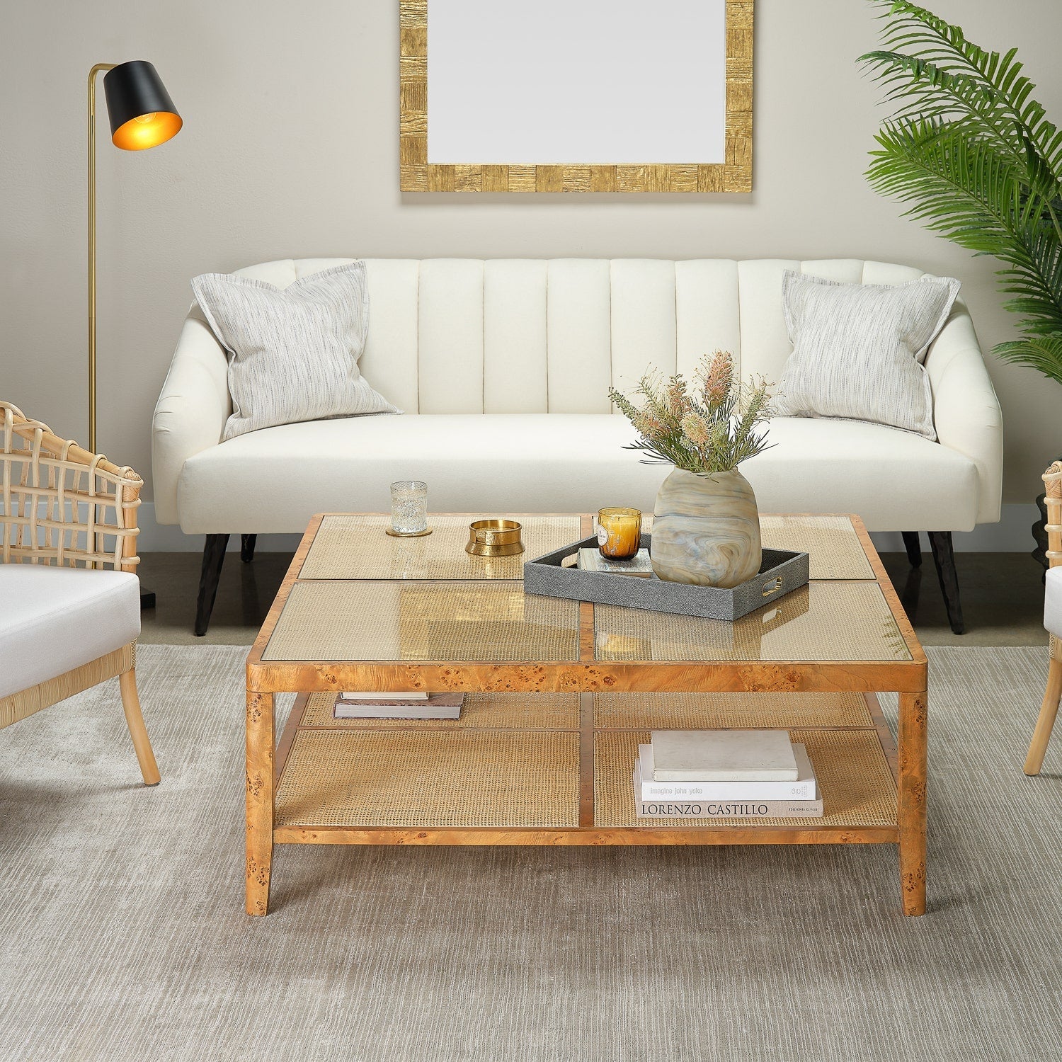 Made Goods Amara Square Coffee Table 48" - Image 2