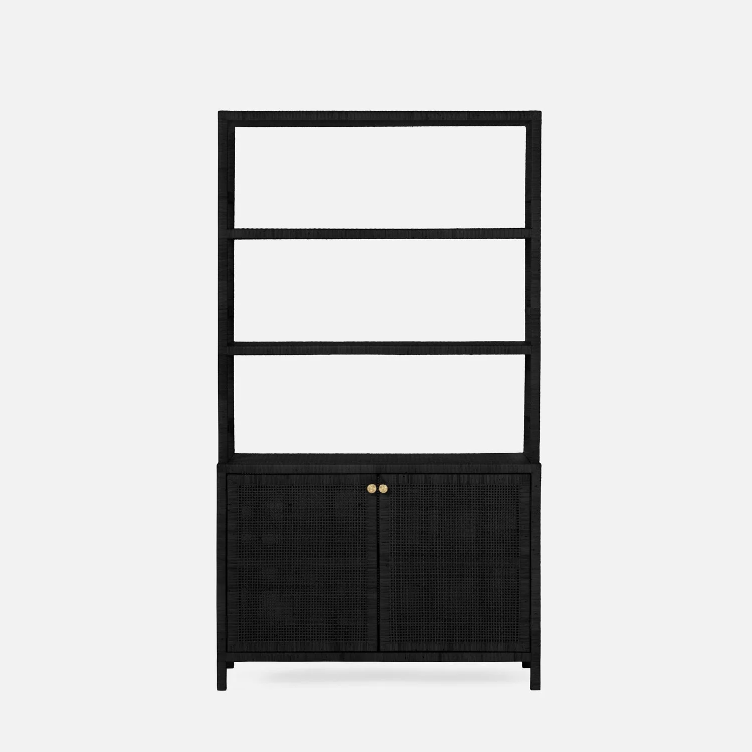 Made Goods Isla Bookcase with Hutch - Image 6