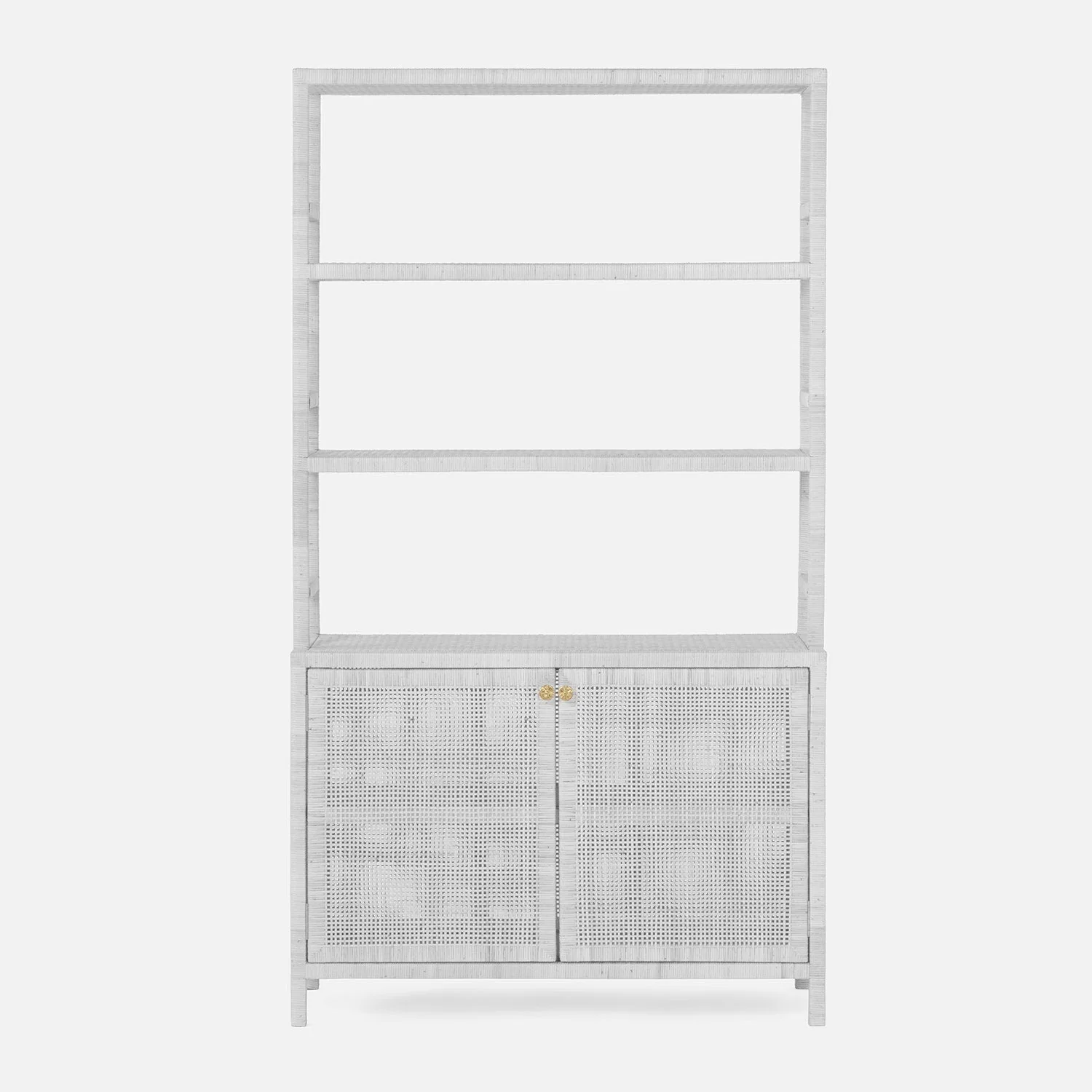 Made Goods Isla Bookcase with Hutch - Image 9