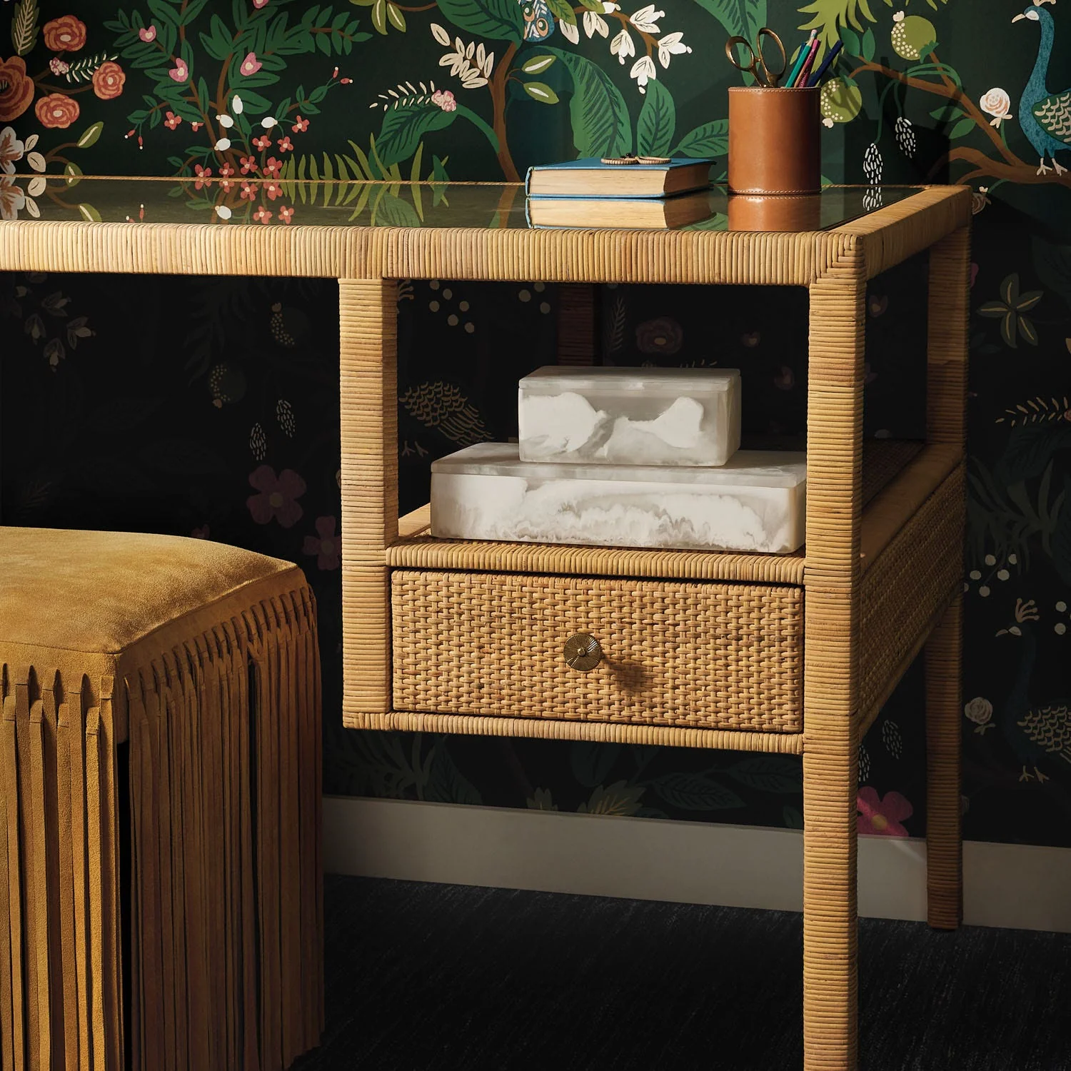Made Goods Isla Open Shelves Desk - Image 3