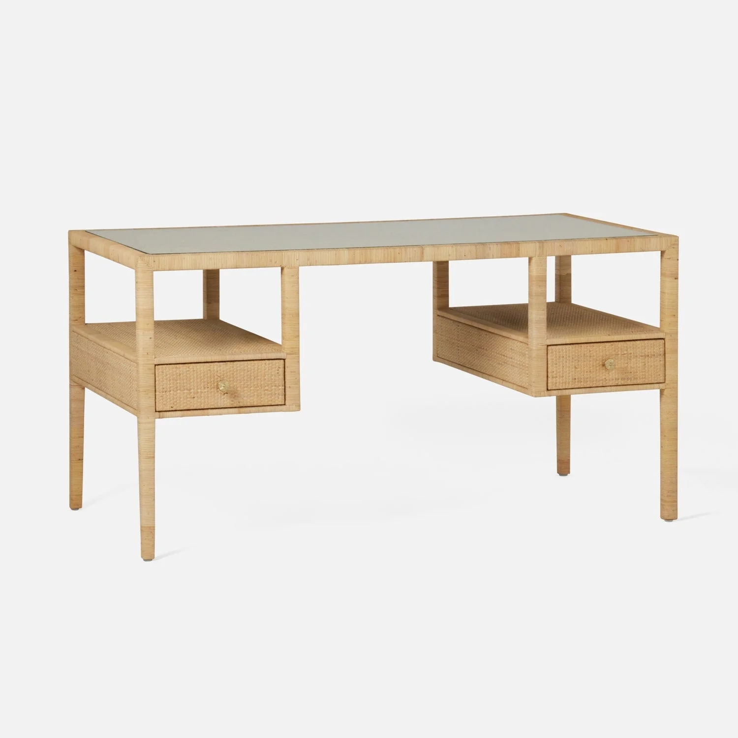 Made Goods Isla Open Shelves Desk - Image 4