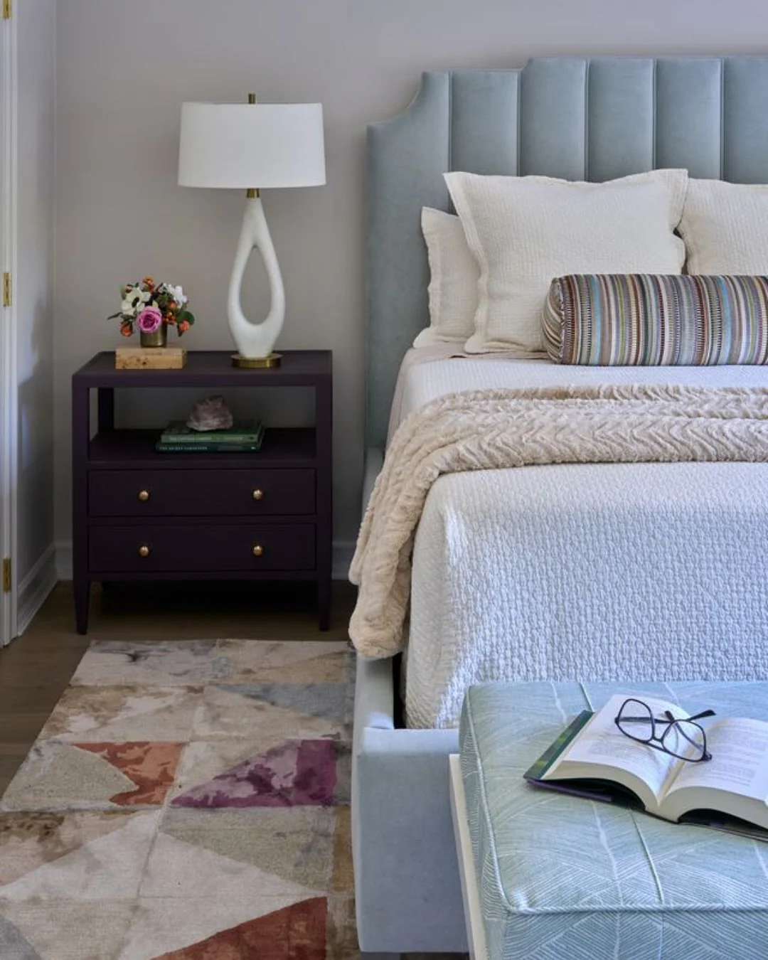 Made Goods Jarin Two Drawers Nightstand - Image 3