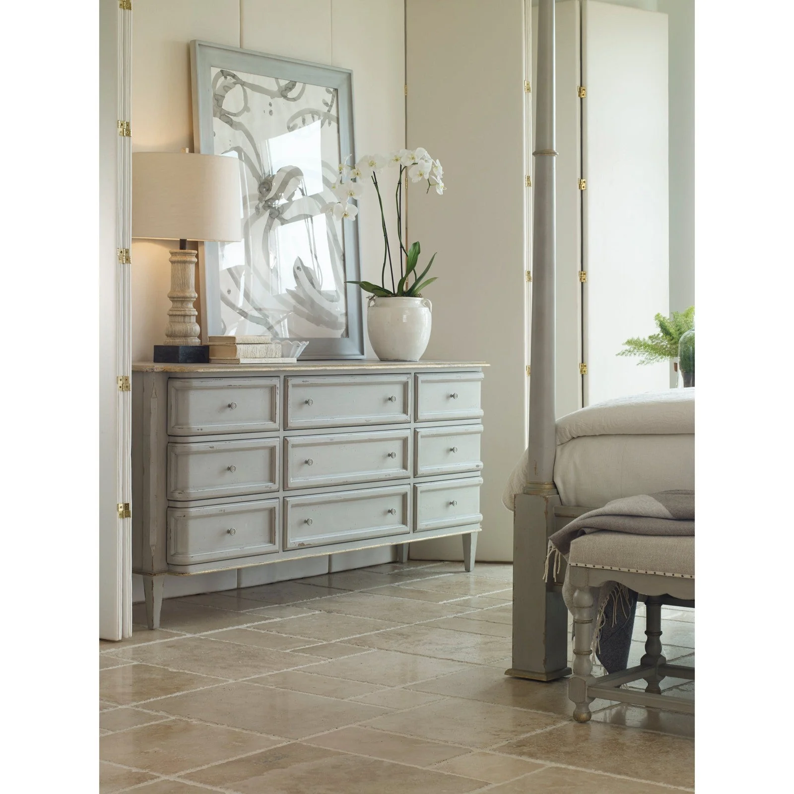 Century Furniture Monarch Madeline Dresser Rounded Front - Image 2