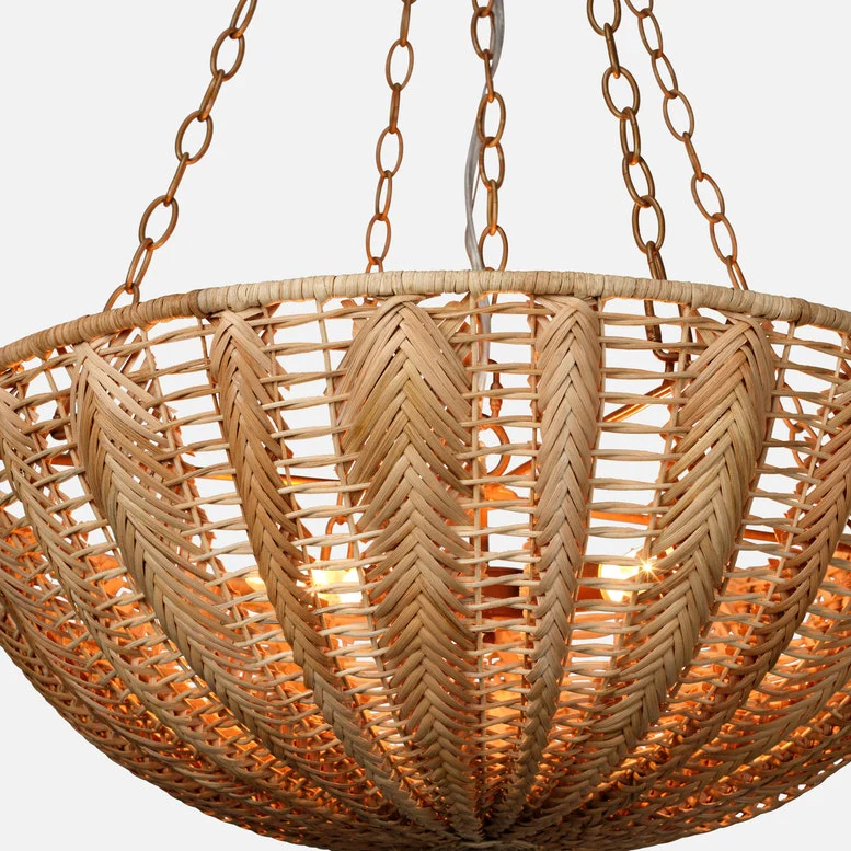 Magdalena Rattan Pendant - Image 3