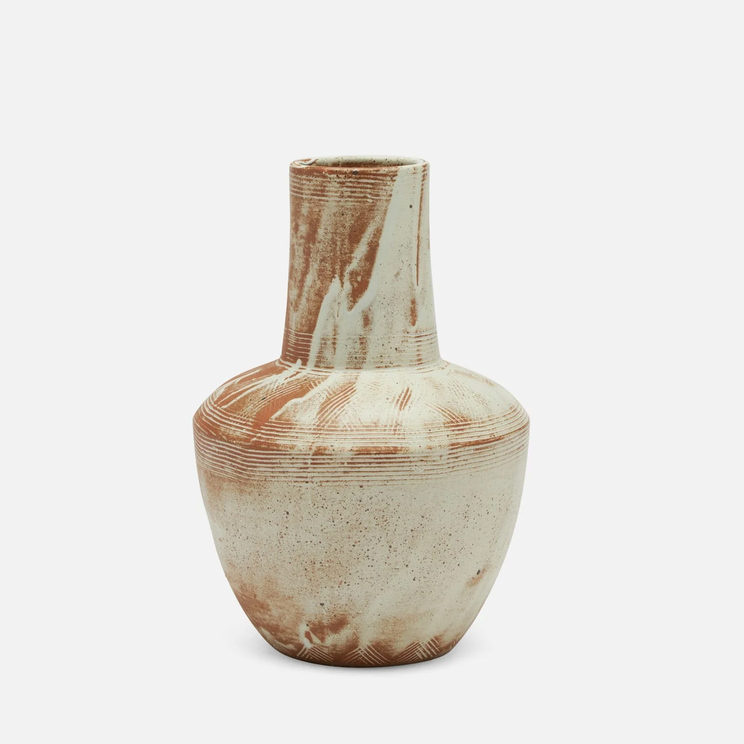 Maille Stoneware Vase - Set of 3 - Image 7