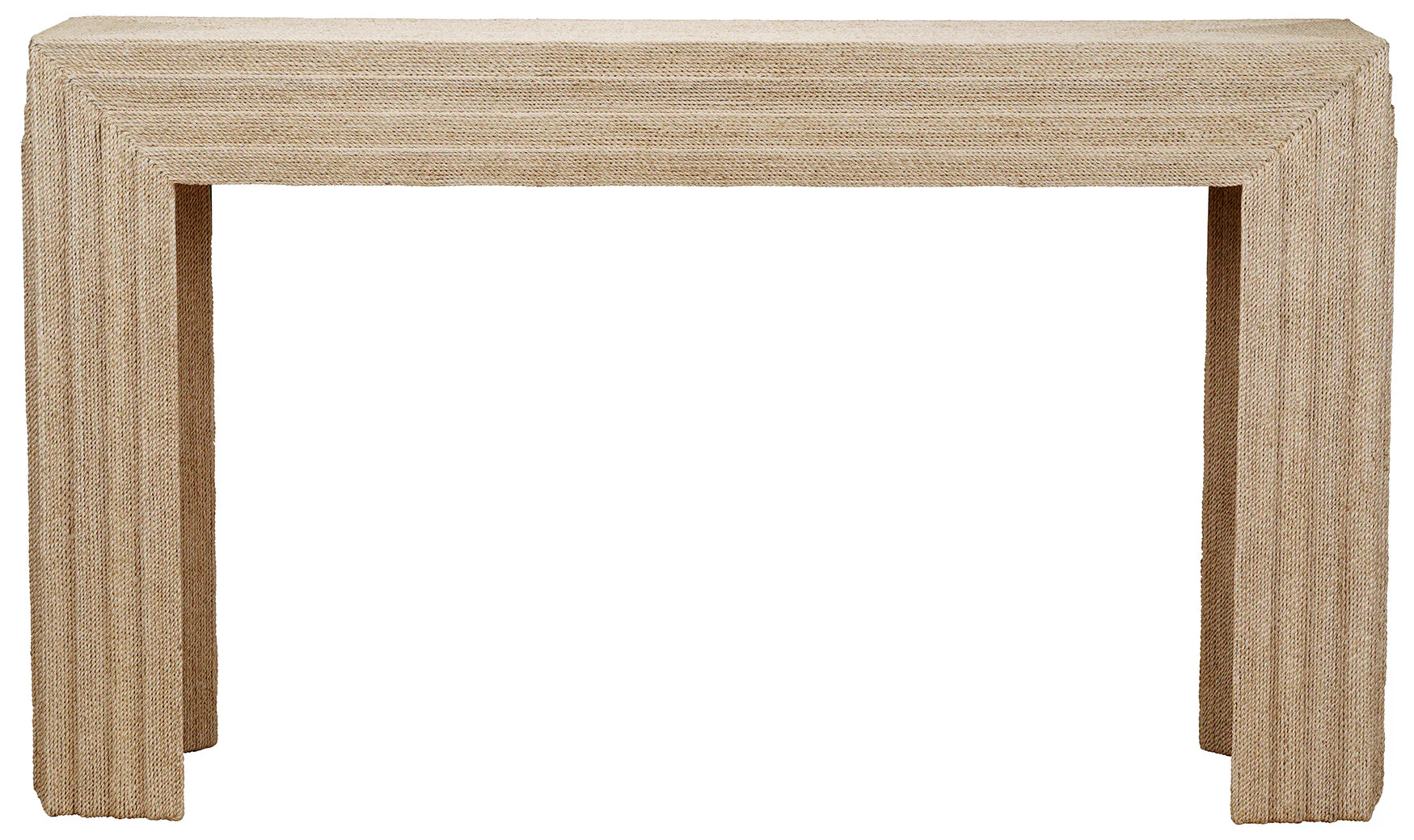 Maitland Smith Abaca Console Table (SH08-012021) - Image 3