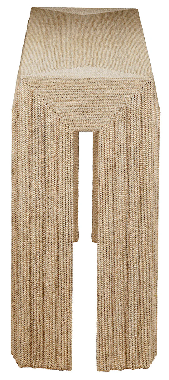 Maitland Smith Abaca Console Table (SH08-012021) - Image 4