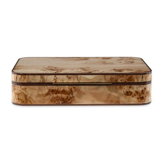 Maitland Smith Bleached Walnut Burl Box - Image 2