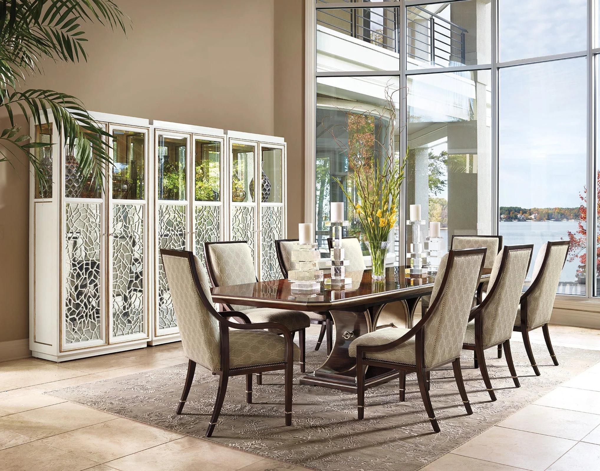 Maitland Smith Bolero Rectangular Dining Table (BOL21) - Image 2