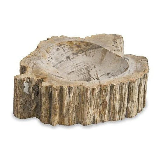 Maitland Smith Brown Petrified Bowl - Image 2