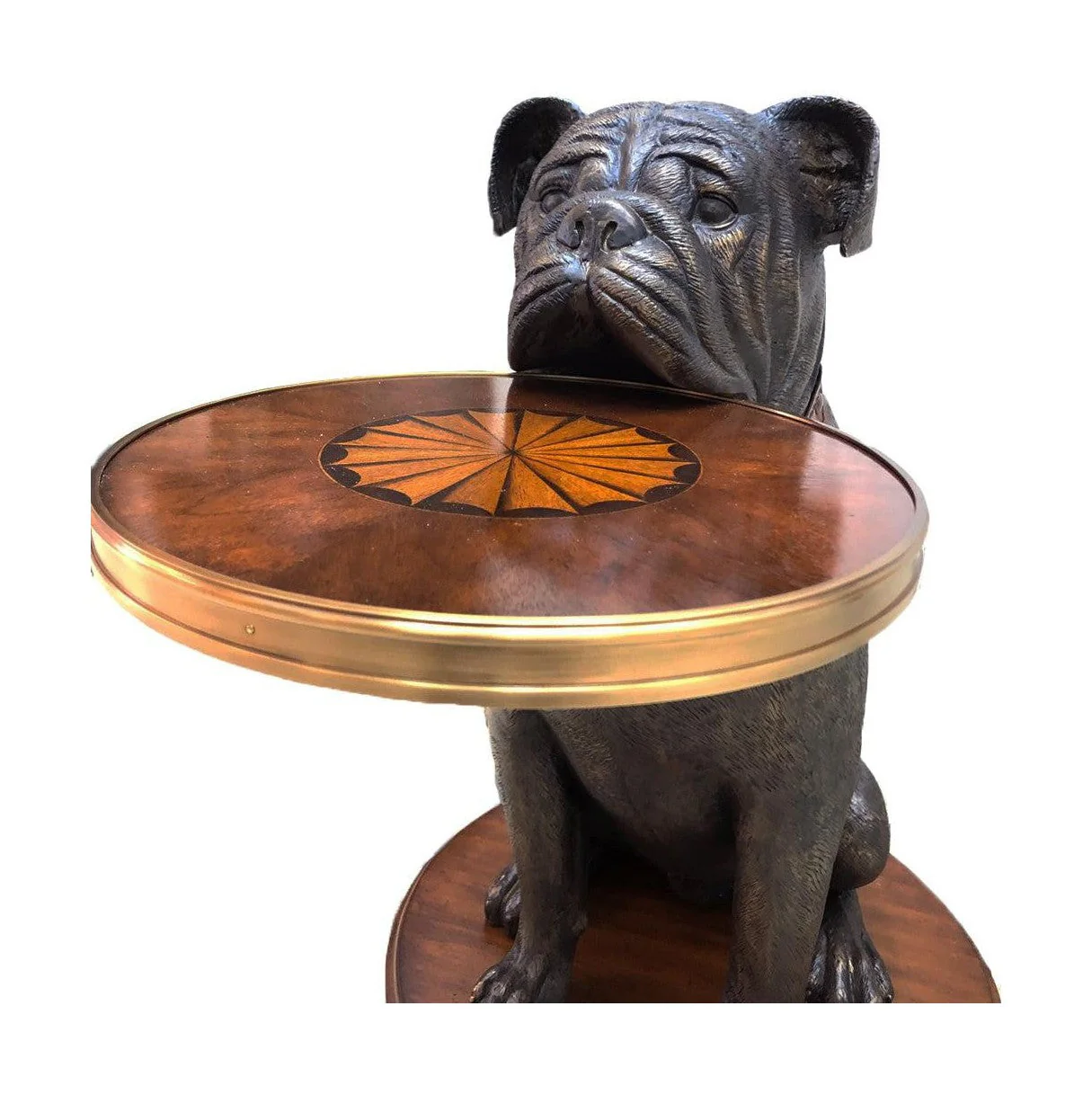 Maitland Smith Bulldog Accent Table - Image 5